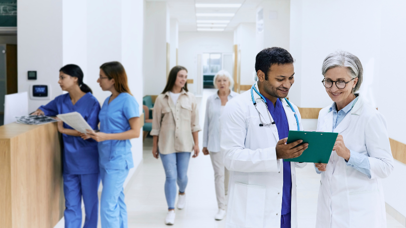 Gestão de recursos humanos em hospitais públicos: desafios e estratégias com Lawrence Aseba Tipo.